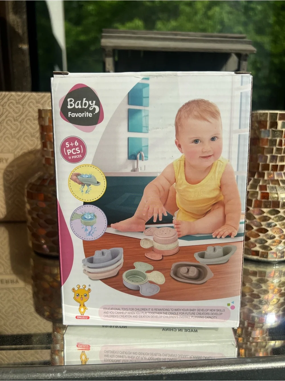 Stackable Boat Bath Toys